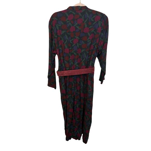 Vintage Tanner Dress 80s Costume Femme Dark Romantics Whimsy Goth 10 Cotton - Picture 7 of 7